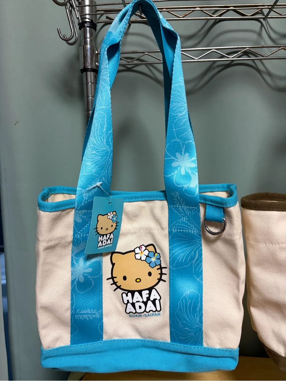 ABC Store Guam Saipan Exclusive Hello Kitty Canvas Tote Bag